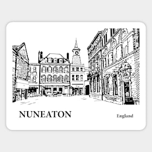 Nuneaton England Magnet